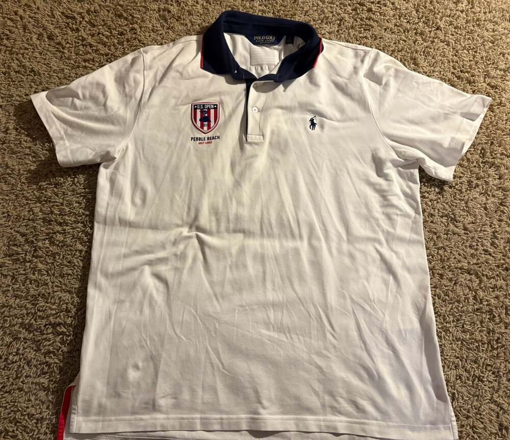 Polo Golf Ralph Lauren U.S. Open Pebble Beach 2019 Polo Shirt Size L
